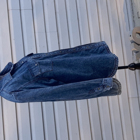 American Eagle Outfitters EUC Denim Label Shirt Size XXL - Picture 5 of 13